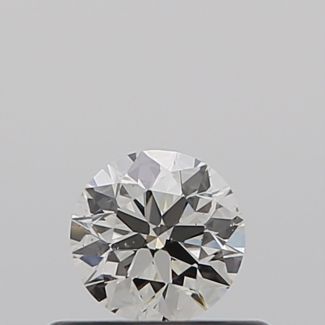 0.33 Carat Round J VS2 EX GIA Natural Diamond