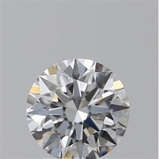 0.56 Carat Round E VVS1 EX GIA Natural Diamond