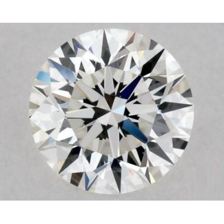 0.35 Carat Round G VVS2 EX GIA Natural Diamond