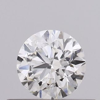 0.3 Carat Round G SI2 EX GIA Natural Diamond