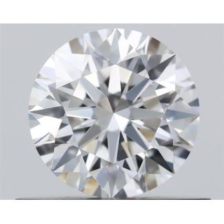 0.52 Carat Round G VS1 EX GIA Natural Diamond