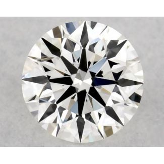 0.3 Carat Round H VVS1 EX VG GIA Natural Diamond