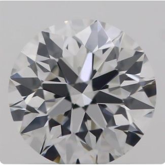 0.55 Carat Round G VS1 EX VG GIA Natural Diamond