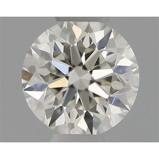 0.31 Carat Round H VS2 EX IGI Natural Diamond