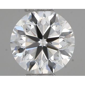 0.40 Carat Round G VS1 VG EX GIA Natural Diamond