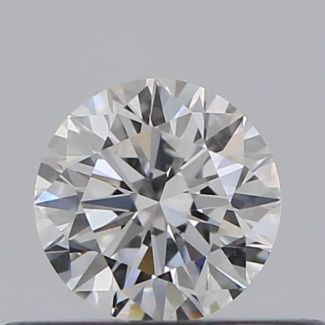 0.30 Carat Round E VVS1 VG EX GIA Natural Diamond