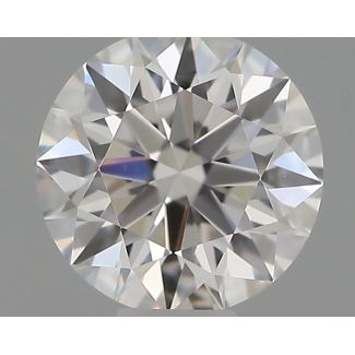 0.33 Carat Round F VVS2 EX GIA Natural Diamond