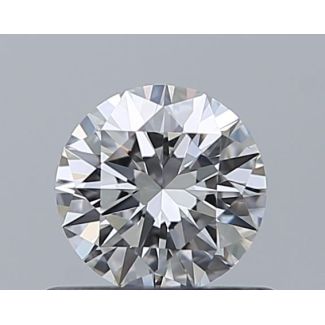 0.5 Carat Round E IF EX GIA Natural Diamond