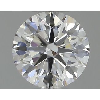 0.37 Carat Round E SI1 EX GIA Natural Diamond