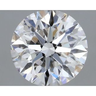 0.4 Carat Round F VS1 EX GIA Natural Diamond