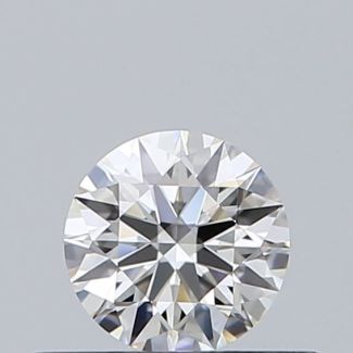 0.31 Carat Round H IF EX GIA Natural Diamond