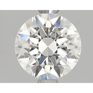 1.0 Carat Round I SI1 EX GIA Natural Diamond