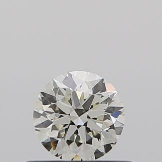 0.40 Carat Round K VS1 VG EX GIA Natural Diamond