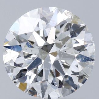 1.21 Carat Round H SI2 EX GIA Natural Diamond