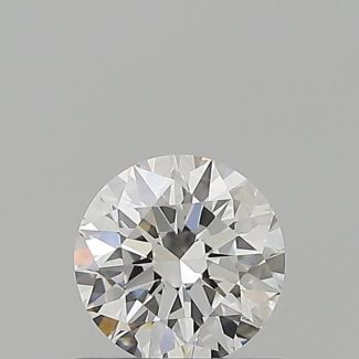 0.54 Carat Round G VVS1 EX GIA Natural Diamond