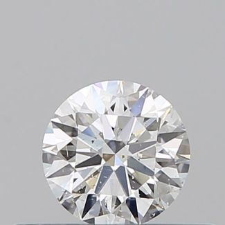 0.3 Carat Round F SI2 EX GIA Natural Diamond