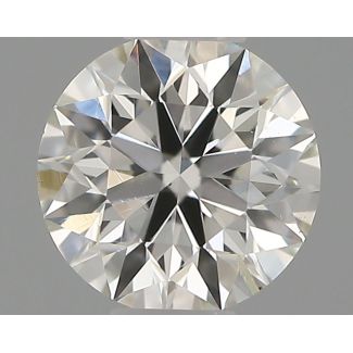 0.3 Carat Round F SI1 EX IGI Natural Diamond