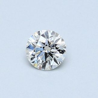 0.31 Carat Round F SI1 VG EX GIA Natural Diamond