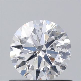 0.70 Carat Round E SI2 EX GIA Natural Diamond