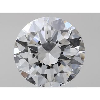 1.0 Carat Round F VVS2 VG EX GIA Natural Diamond