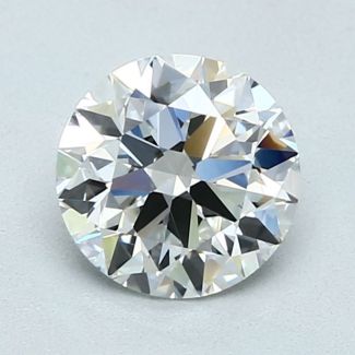 1.3 Carat Round F VVS1 EX GIA Natural Diamond