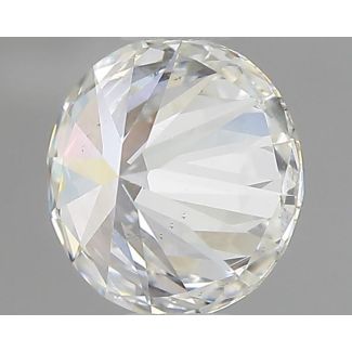 0.5 Carat Round H VS2 EX GIA Natural Diamond