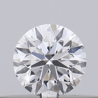 0.18 Carat Round D VVS2 VG GIA Natural Diamond