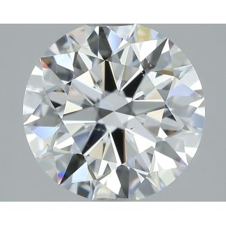 2.06 Carat Round D VS2 EX GIA Natural Diamond