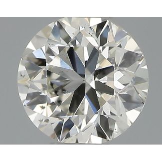 0.30 Carat Round H SI2 VG EX IGI Natural Diamond