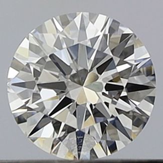 0.34 Carat Round D VVS1 EX GIA Natural Diamond