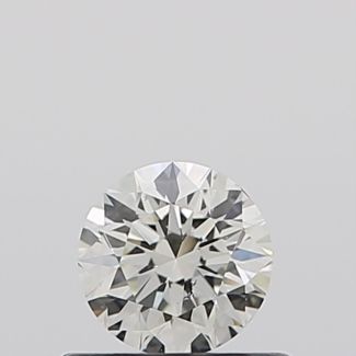 0.40 Carat Round J SI1 EX VG GIA Natural Diamond