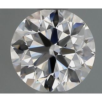 0.6 Carat Round G VVS2 EX GIA Natural Diamond