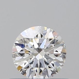 0.51 Carat Round E VS2 EX GIA Natural Diamond