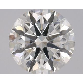 0.5 Carat Round I SI2 EX GIA Natural Diamond