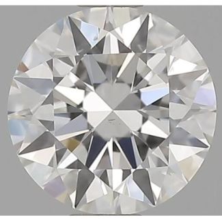 0.5 Carat Round F VS2 EX GIA Natural Diamond