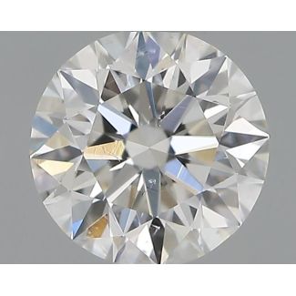 0.30 Carat Round G SI2 EX GIA Natural Diamond