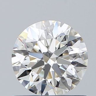 0.7 Carat Round H VVS2 EX GIA Natural Diamond