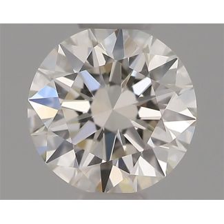 0.33 Carat Round G VVS1 EX IGI Natural Diamond