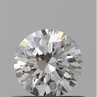 0.50 Carat Round G VVS1 EX GIA Natural Diamond