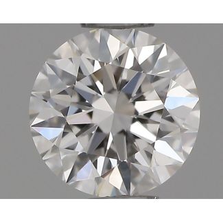 0.46 Carat Round G VVS2 EX GIA Natural Diamond