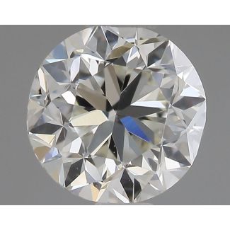 0.5 Carat Round H VVS1 GD EX IGI Natural Diamond