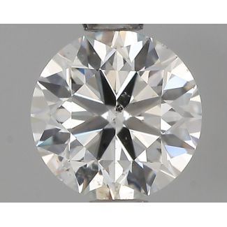 0.9 Carat Round F SI2 EX IGI Natural Diamond