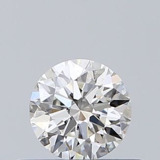 0.35 Carat Round H VS2 VG EX GIA Natural Diamond