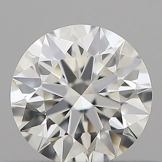 0.31 Carat Round G VVS2 EX IGI Natural Diamond