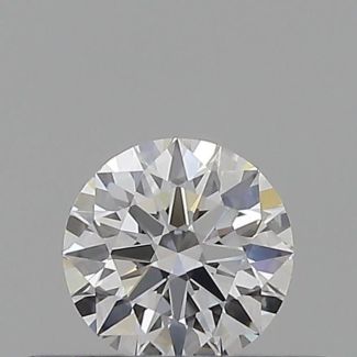 0.24 Carat Round F VVS1 EX GIA Natural Diamond