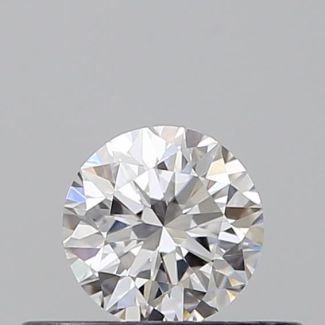 0.3 Carat Round E VVS2 VG EX GIA Natural Diamond