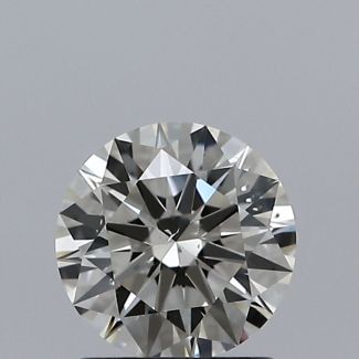 1.03 Carat Round J SI1 EX GIA Natural Diamond