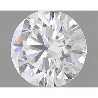 0.4 Carat Round H SI1 EX GIA Natural Diamond