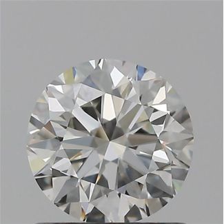 0.80 Carat Round H VVS1 VG EX GIA Natural Diamond