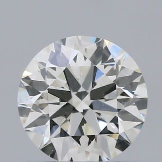 0.5 Carat Round G SI1 VG EX GIA Natural Diamond